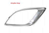 levý rámeček mlhovky předního nárazníku - matný chrom /16-20/